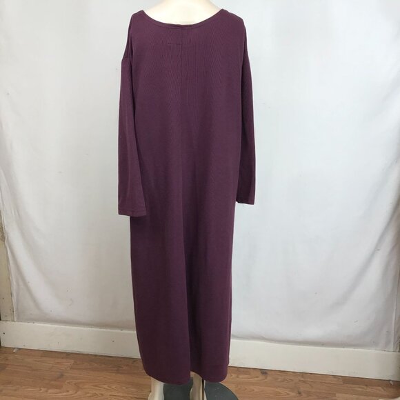 NO 1 FUNWEAR FACTORY - WOMEN'S M/L- PURPLE LONG SLEEVE CARGO PULL-OVER DRESS - Picture 5 of 7